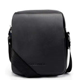 Bolso Bandolera de Piel negro frontal